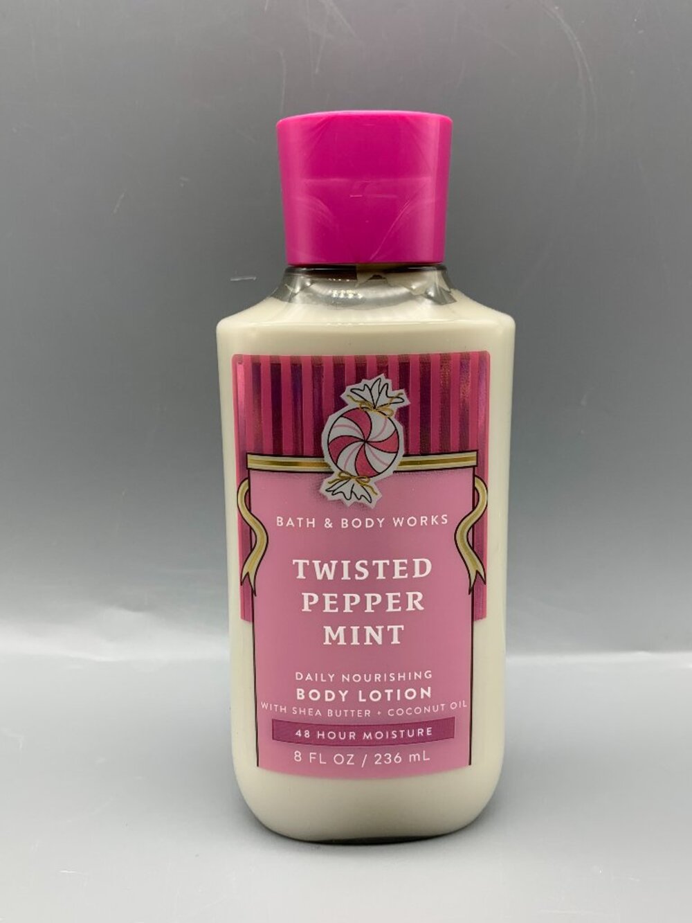 NEW Bath & Body Works TWISTED PEPPERMINT 8 fl. oz. Body Lotion